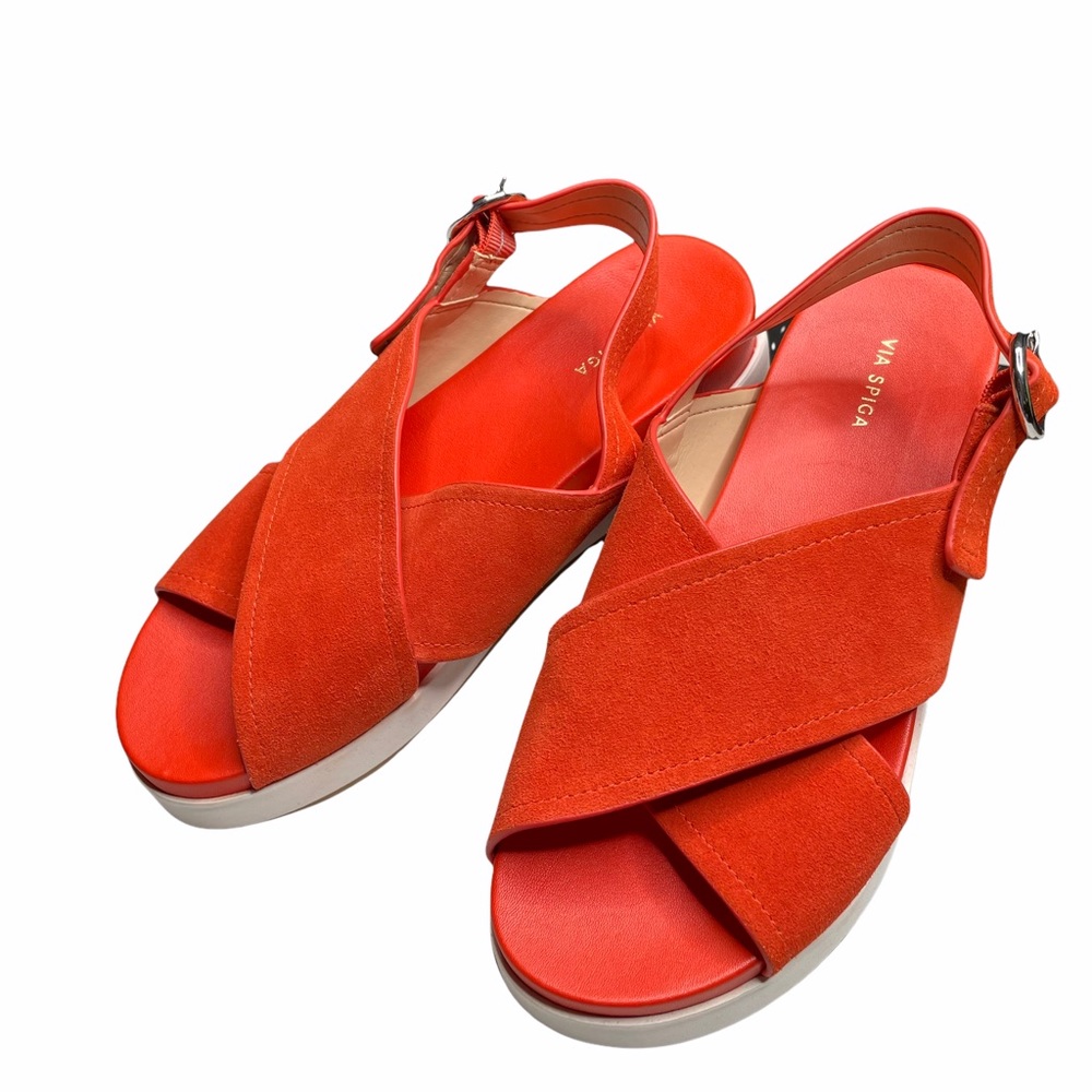 Via Spiga Crisscross Sandals Size 6.5M